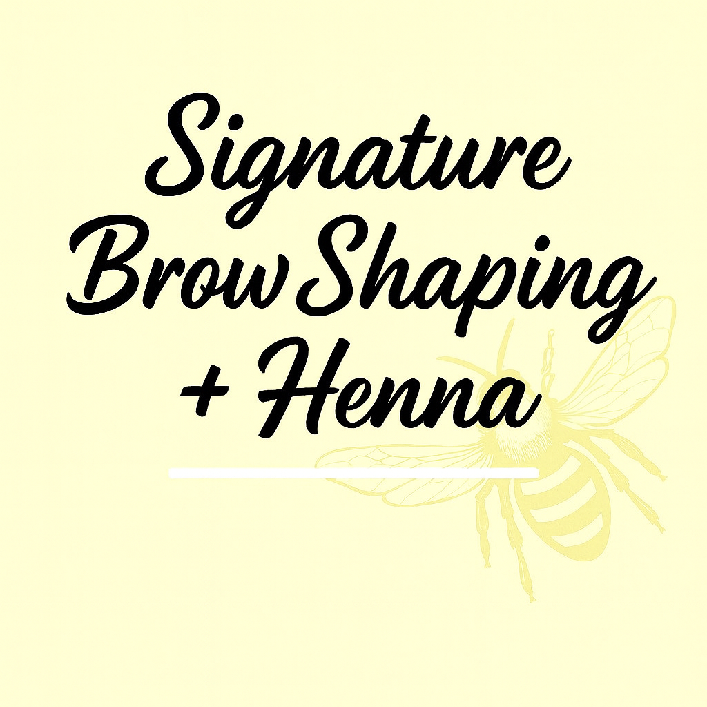 Signature Brow Shaping + Henna